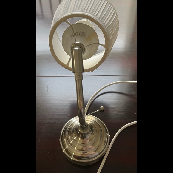 IKEA Nickel Goose Neck Wall Lamp - Picture 2 of 13